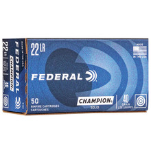 Federal Champion Training Solid Ammo