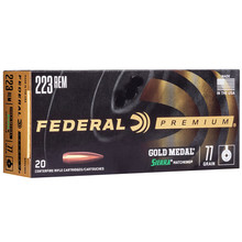Federal Gold Medal Sierra Match King HPBT Ammo