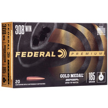 Federal Gold Medal Juggernaut OTM Ammo