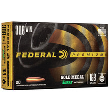 Federal Gold Medal Sierra Match King HPBT Ammo