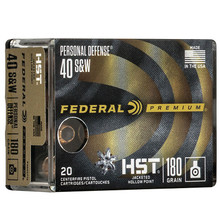 Federal PD JHP Ammo