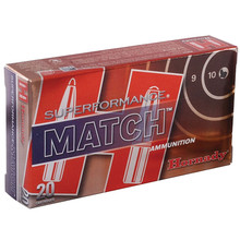 Hornady Superformance Match HPBT Ammo