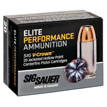 Sig Sauer Elite VCrown JHP Ammo