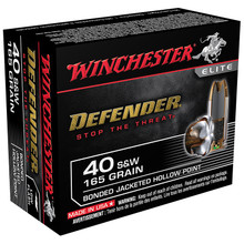 Winchester Defender Bonded JHP Ammo