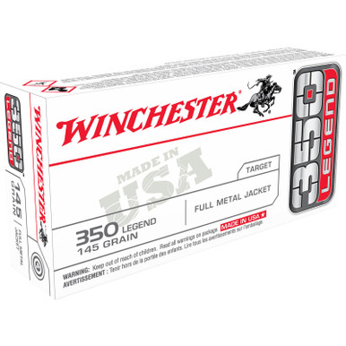 Winchester USA3501 USA 350 Legend 145 GR FMJ 20 Rounds - Fin