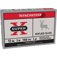 12 Gauge Ammo - Winchester SuperX Rifled HP 1oz Winchester SuperX Rifled HP 1oz Ammo