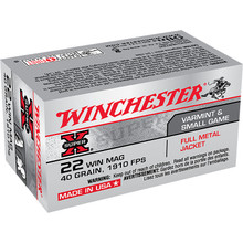 Winchester SuperX WMR FMJ Ammo