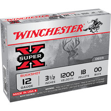 12 Gauge Ammo - Winchester SuperX Buck Winchester SuperX Buck Ammo
