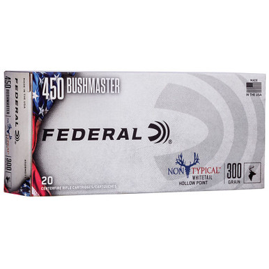 Federal .450 Bushmaster 300gr SP – 20rd