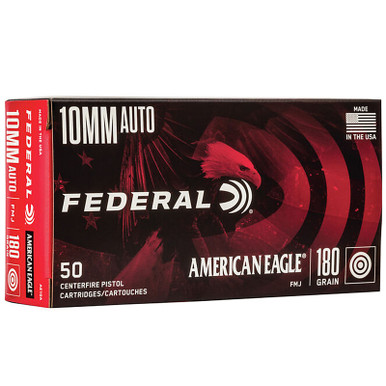 Federal 10mm Auto 180gr FMJ – 50rd