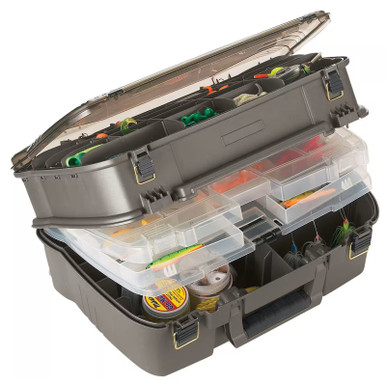 Boîte De Pêche Vintage Plano Guide Series 1234, Rangement Portable Avec Casiers