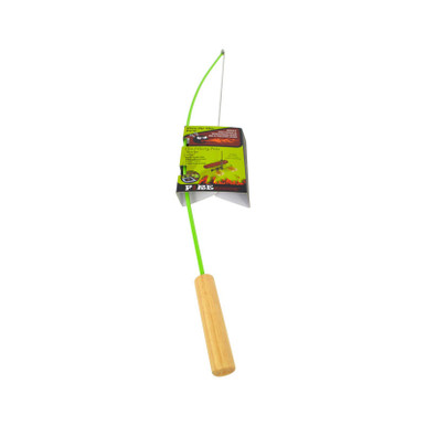campfire fishing pole Fire Stainless Steel 34.5 The Fishing Pole Campfire Roaster is the perfect combination of roasting food over a campfire with a unique fishing twist FireBuggz Fire Fishing Poles -