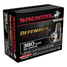 Winchester Defender Bonded Jacketed HP Ammo