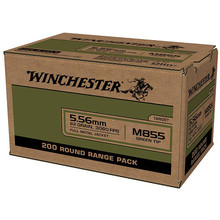 Winchester M855 SS109 Green Tip FMJ Ammo