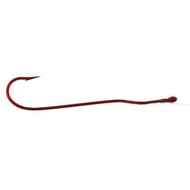 Tru-Turn Blood Red Aberdeen Hooks (8)