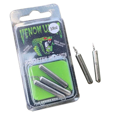 Tungsten Tear Drop Shot Weights – Venom Lures