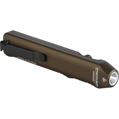 Streamlight Wedge Slim Everyday Carry Flashlight 1000/300 Lumens Aluminum USB-C Rechargeable COYOTE