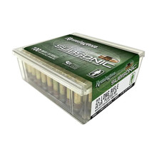 Remington Subsonic Plated Lead HP Ammo