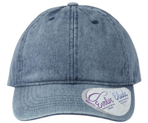 Women's Denim Cap with Custom Monogram