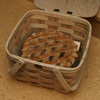 Peterboro Two-Pie Basket with Solid Lid and Tray