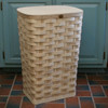 Peterboro Tall Laundry Hamper and Waste Basket