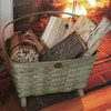 Peterboro Large Magazine & Fireside Storage Basket