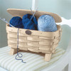 Peterboro  Knitting Basket with Lid