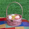 Peterboro Round Hardwood-Bottomed Easter Basket