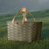 Peterboro Traditional Picnic Basket with Genuine Leather Handles