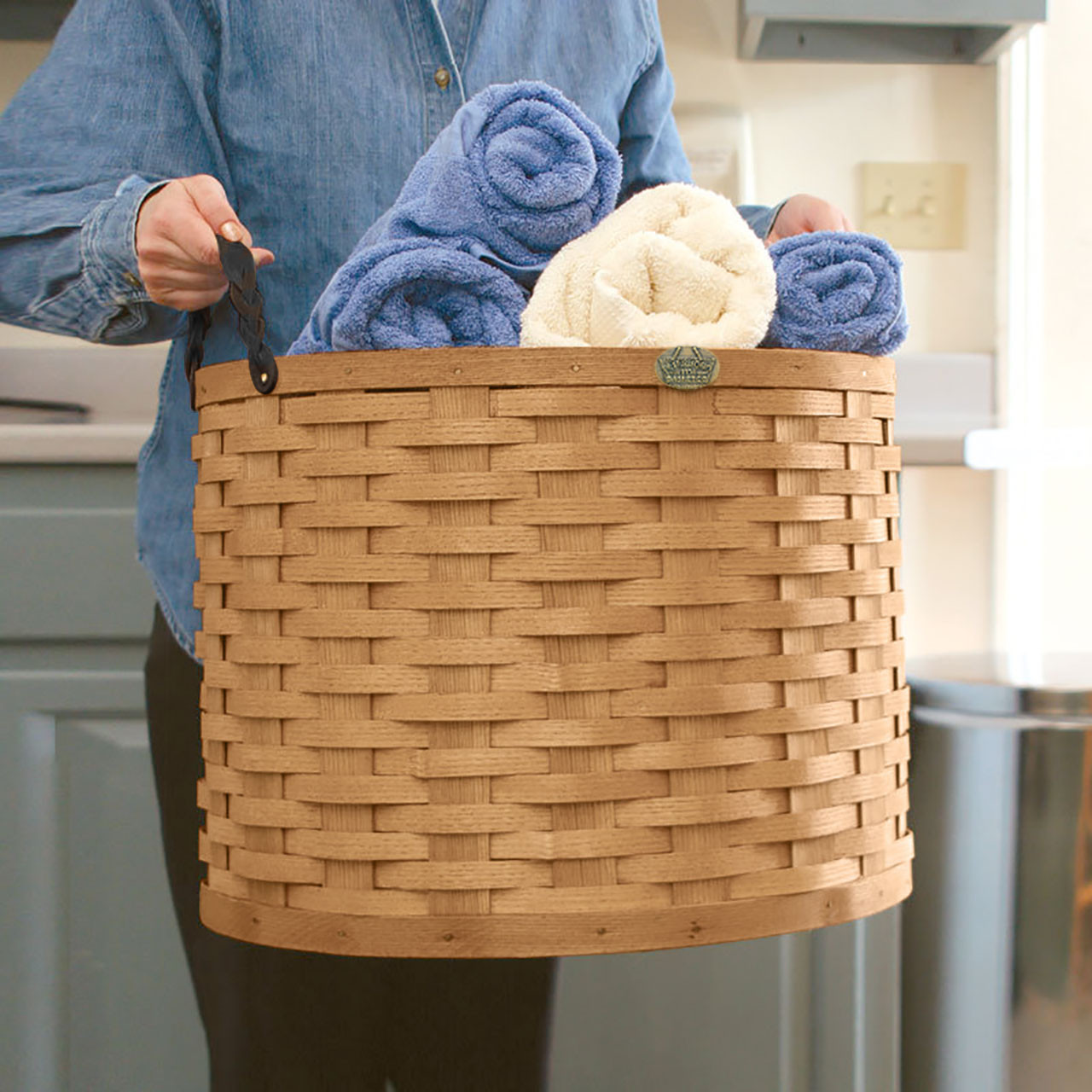 Laundry Basket | Peterboro Heavy Duty Large Laundry Basket