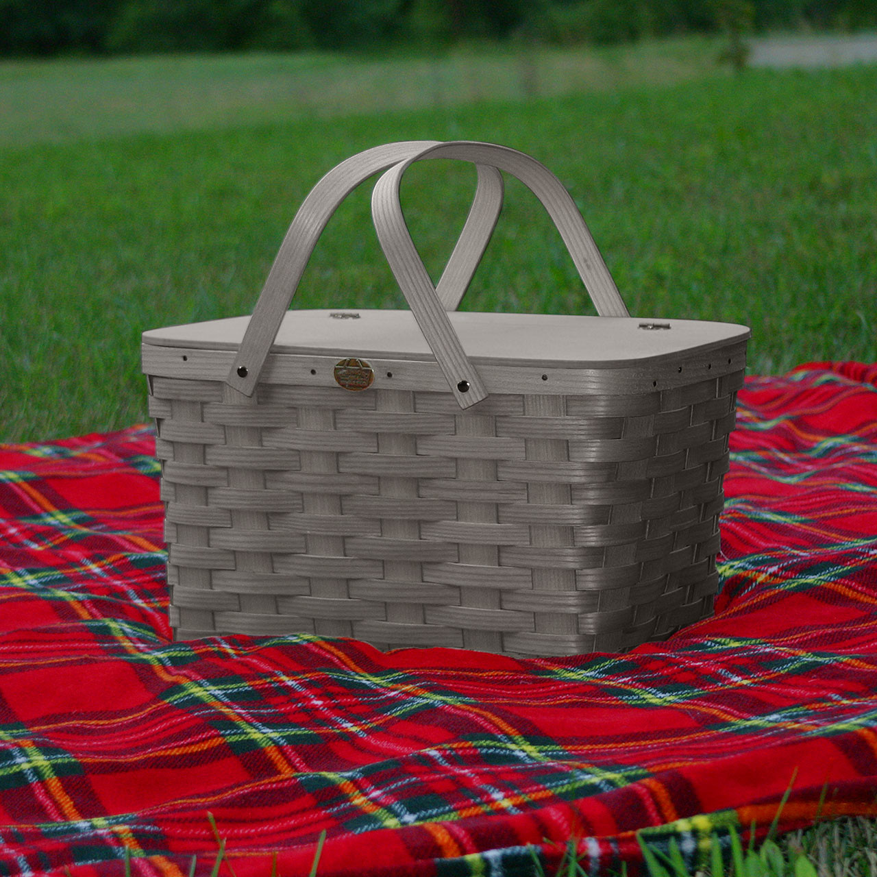 Peterboro Basket Company Picnic Basket - Thumbnail 5