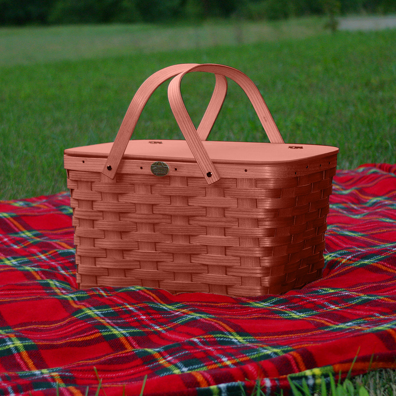 Peterboro Basket Company Picnic Basket - Thumbnail 2