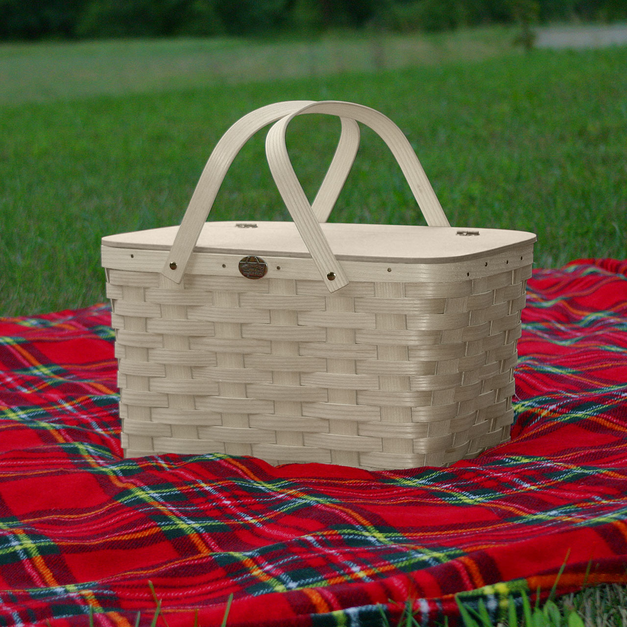 Peterboro Basket Company Picnic Basket - Thumbnail 4