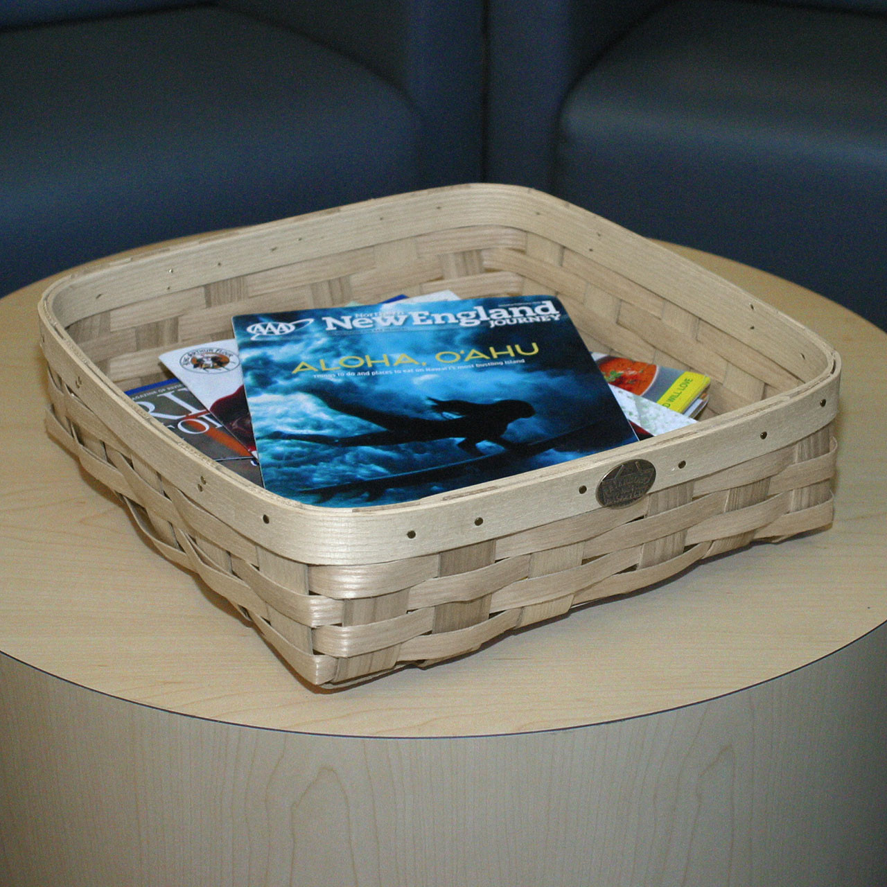 Paper Storage Basket Peterboro Square Tabletop Storage Basket