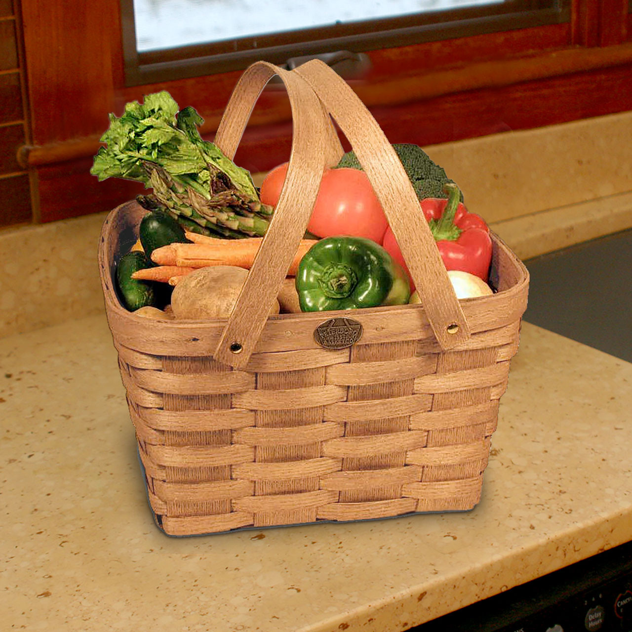 Shopper Basket  Peterboro Perfect Size Shopper Basket