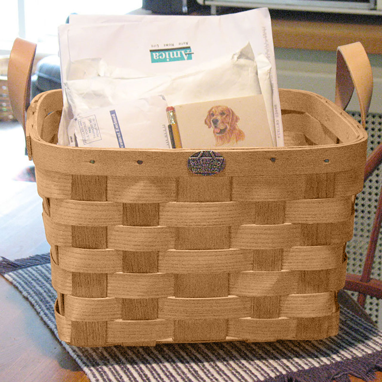 Office Basket | Peterboro Personal Matters Storage Basket