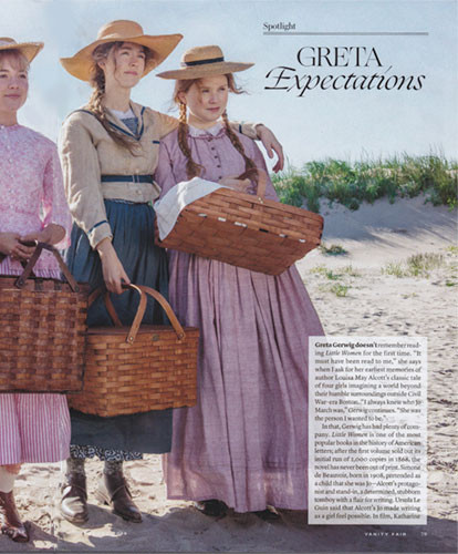 Exclusive First Look: Vanity Fair, Little Women and Peterboro Baskets