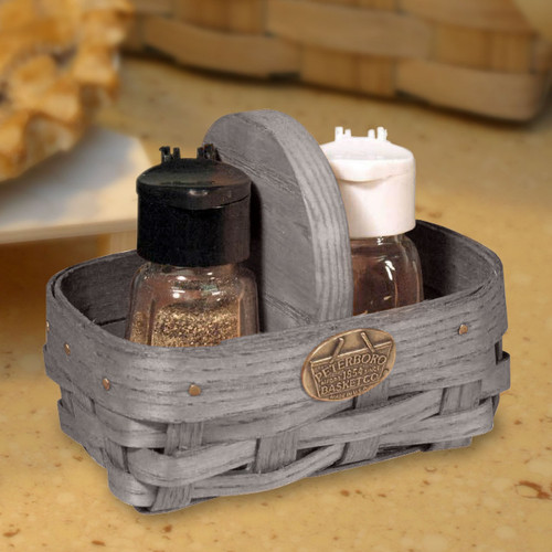 Salt & Pepper Shaker Basket | Peterboro Salt & Pepper Caddy