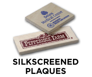 Silkscreened Plaques