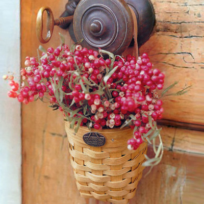 Peterboro Holiday Doorknob Basket