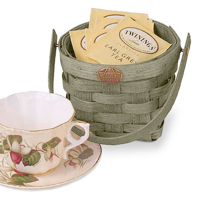 Peterboro Tea Cup Basket