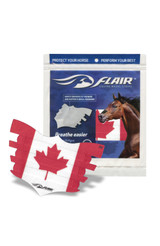 Canada Flag FLAIR Equine Nasal Strip and Package