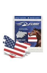 USA Flag FLAIR Equine Nasal Strip and Package