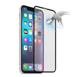 9H hardness rated tempered glass screen protector with black frame for iPhone 11 and iPhone XR