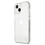 Clear flexible TPU case for iPhone 14 with shock resistant bumper edges