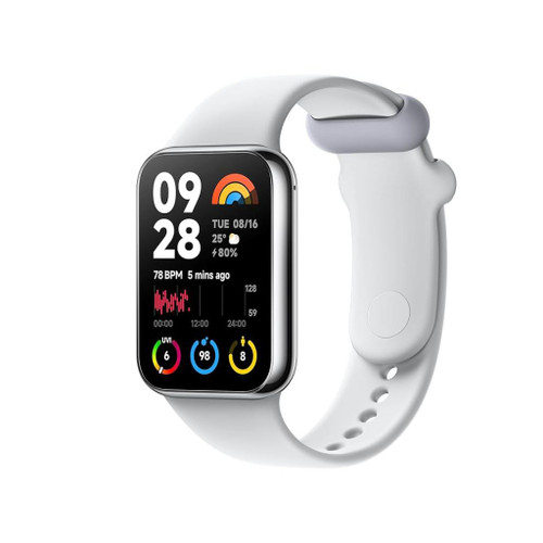 Xiaomi Smart Band 8 Pro Light Grey – Stylish Fitness & Health Smart Band