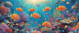 Whimsical Underwater Wonderland Teeming with Coloresrgan10077