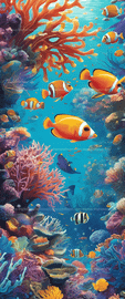 Whimsical Underwater Wonderland Teeming with Coloresrgan10081