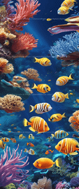 Whimsical Underwater Wonderland Teeming with Coloresrgan10082