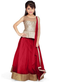 long dress ghagra